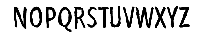 Bubu Ghost Font UPPERCASE
