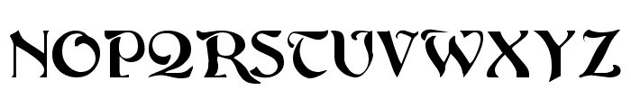 Bucephalus Font UPPERCASE