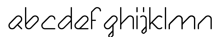 Bule Font LOWERCASE