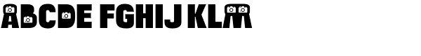 Bulltoad Camera Font LOWERCASE