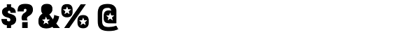 Bulltoad Star Font OTHER CHARS