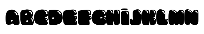 Bumbazoid Font LOWERCASE