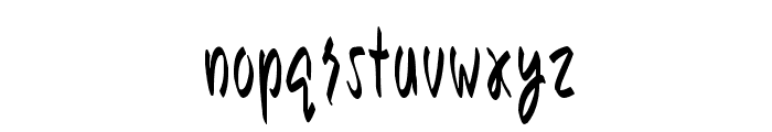 Bunda Font LOWERCASE