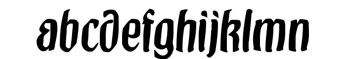 Burgfest Font LOWERCASE