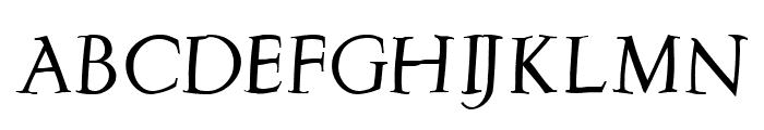 Burklein-Oblique Font UPPERCASE