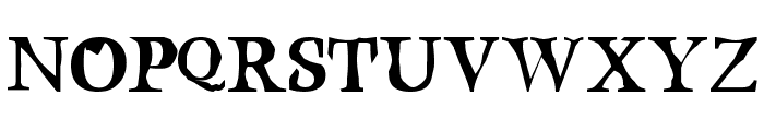 Bustamante1.0 Font UPPERCASE