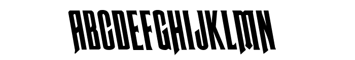 Butch & Sundance Leftalic Font LOWERCASE