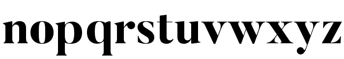 Butler-ExtraBold Font LOWERCASE