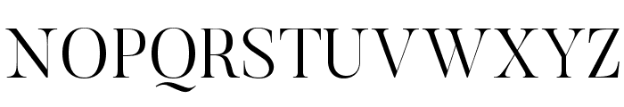 Butler-Light Font UPPERCASE