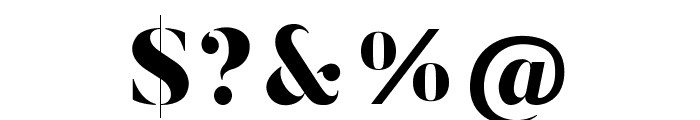 ButlerStencil-Black Font OTHER CHARS