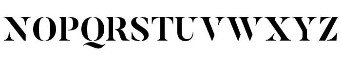 ButlerStencil-Bold Font UPPERCASE