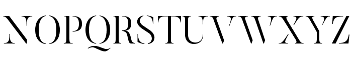 ButlerStencil-Light Font UPPERCASE