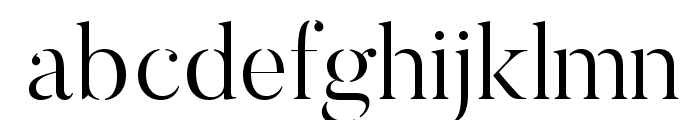ButlerStencil-Light Font LOWERCASE