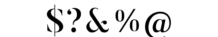 ButlerStencil-Medium Font OTHER CHARS