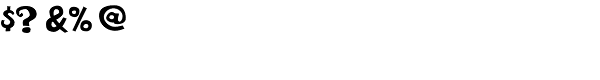 ButterFinger Font OTHER CHARS