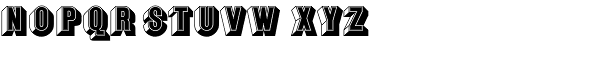 Buxom D Font LOWERCASE