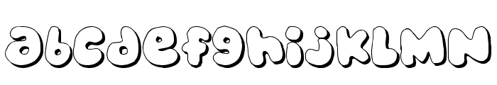 bubblegums Font UPPERCASE