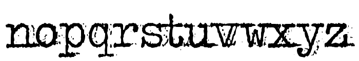 bulkyRefuse Type Normal Font LOWERCASE