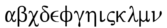 Bwgrkl Font LOWERCASE