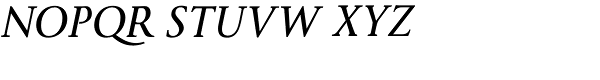 Byington Italic Font UPPERCASE
