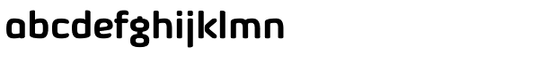 Byŏm Bold Font LOWERCASE