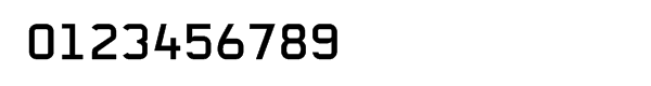 CA No Dr. Medium Expanded Font OTHER CHARS