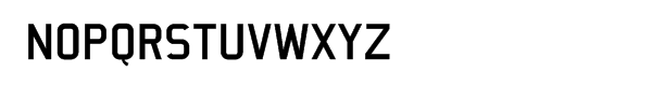 CA No Dr. Medium Expanded Font UPPERCASE