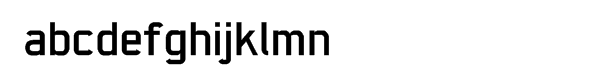 CA No Dr. Medium Expanded Font LOWERCASE