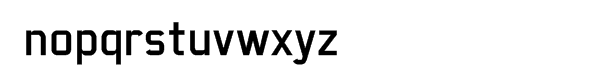 CA No Dr. Medium Expanded Font LOWERCASE