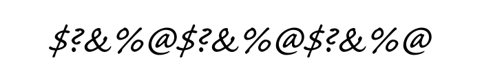Caflisch Script Pro Font OTHER CHARS