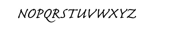 Caflisch Script Pro Font UPPERCASE