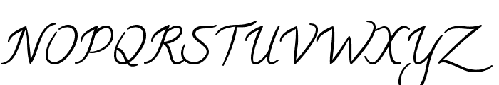 Calligraffiti Font UPPERCASE