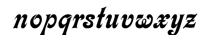Calligraph  Medium Font LOWERCASE