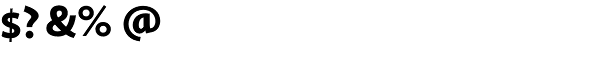 Calluna Sans Black Font OTHER CHARS