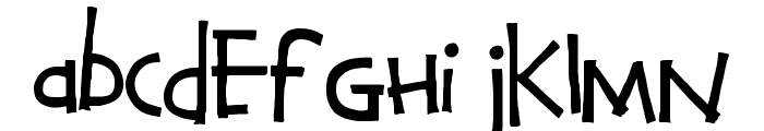 Calvin and Hobbes Normal Font UPPERCASE