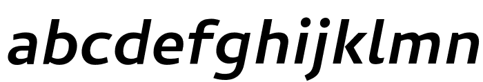 Cambay Bold Italic Font LOWERCASE