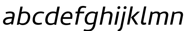 Cambay Italic Font LOWERCASE