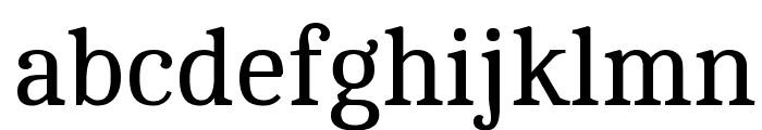 Cambo Font LOWERCASE