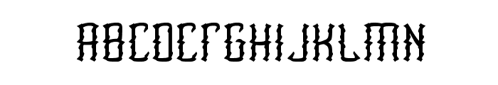 Candle Light Font UPPERCASE