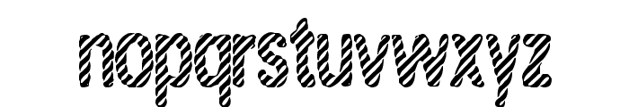 Candy Stripe BRK Font LOWERCASE