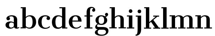 Cantata One Font LOWERCASE
