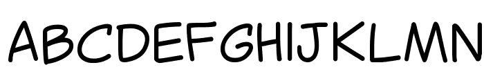 Canted Comic Regular Sample