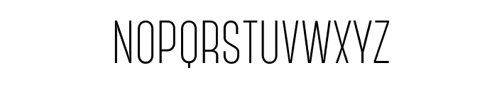 CanterLight Font LOWERCASE