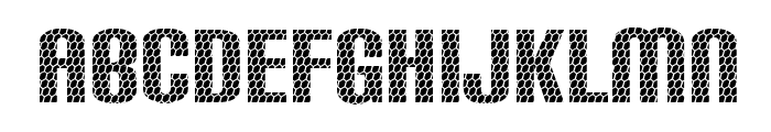 Carbon Phyber Font UPPERCASE