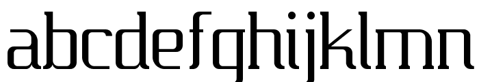 Carbona Font LOWERCASE