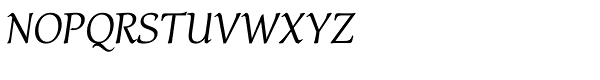 Carbonium Italic Font UPPERCASE