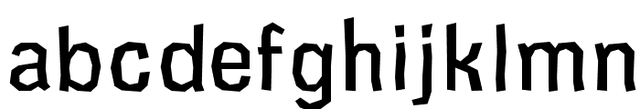 CardboardCat Regular Font LOWERCASE