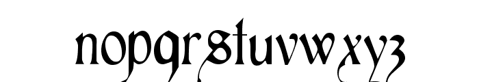 Cardinal Alternate Font LOWERCASE