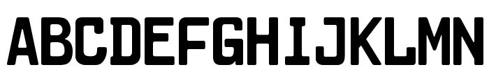 Cargo Two SF Font LOWERCASE