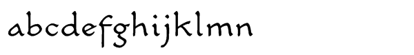Carlin Script™ Std Light Font LOWERCASE